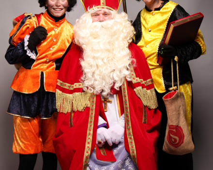 De Sint op bezoek